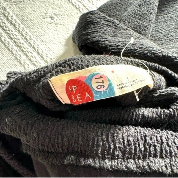 Free People Beach Vetrina Black Sundress Mini Dress - Picture 2 of 6